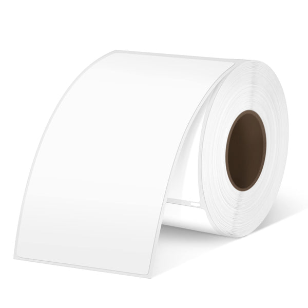 2-5/16" x 4 Direct Thermal Labels, Perforated Shipping Labels, 300 Labels/Roll