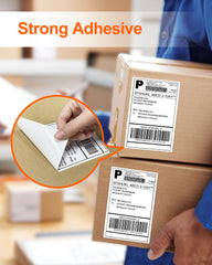 SWIFINT 4"x6" Direct Thermal Shipping Label