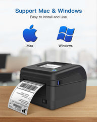 4x6 Thermal Label Printer For Windows & MAC System PL420