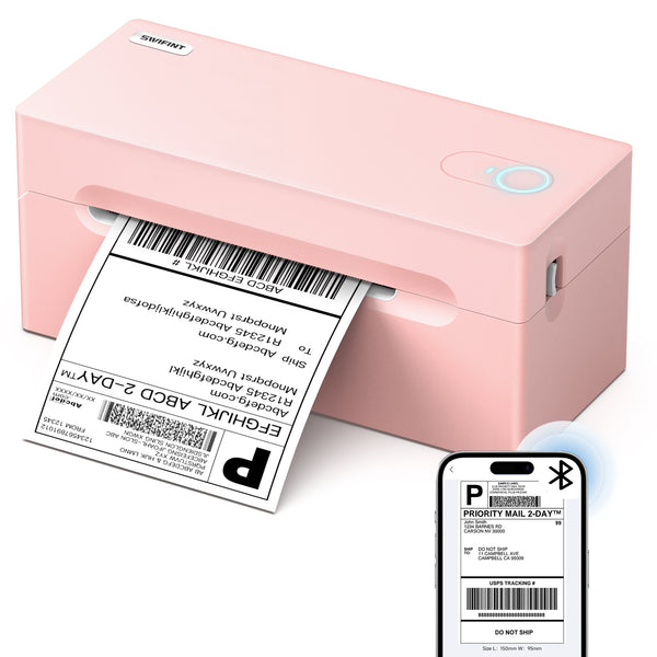 SWIFINT Bluetooth Thermal Shipping Label Printer