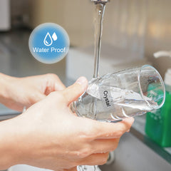 INJINEO 1" x 2-5/8" Crystal Clear Address Labels